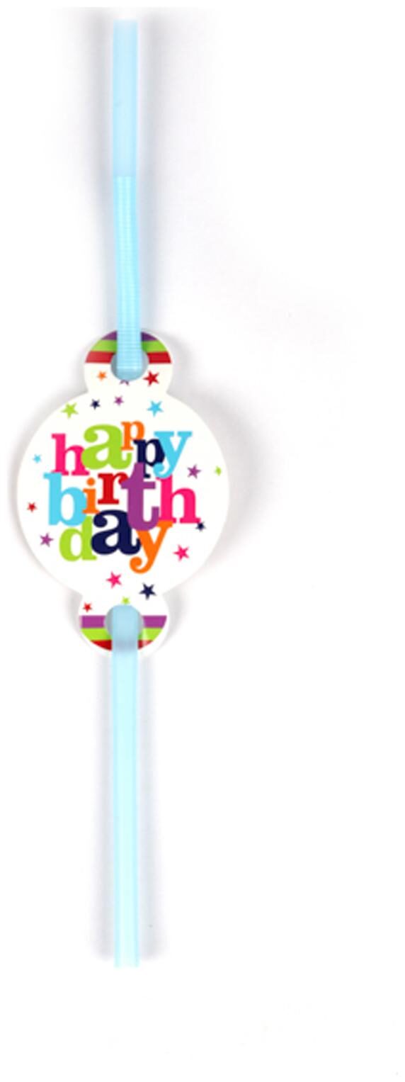 

Funcart Star Birthday Theme Drinking Straws