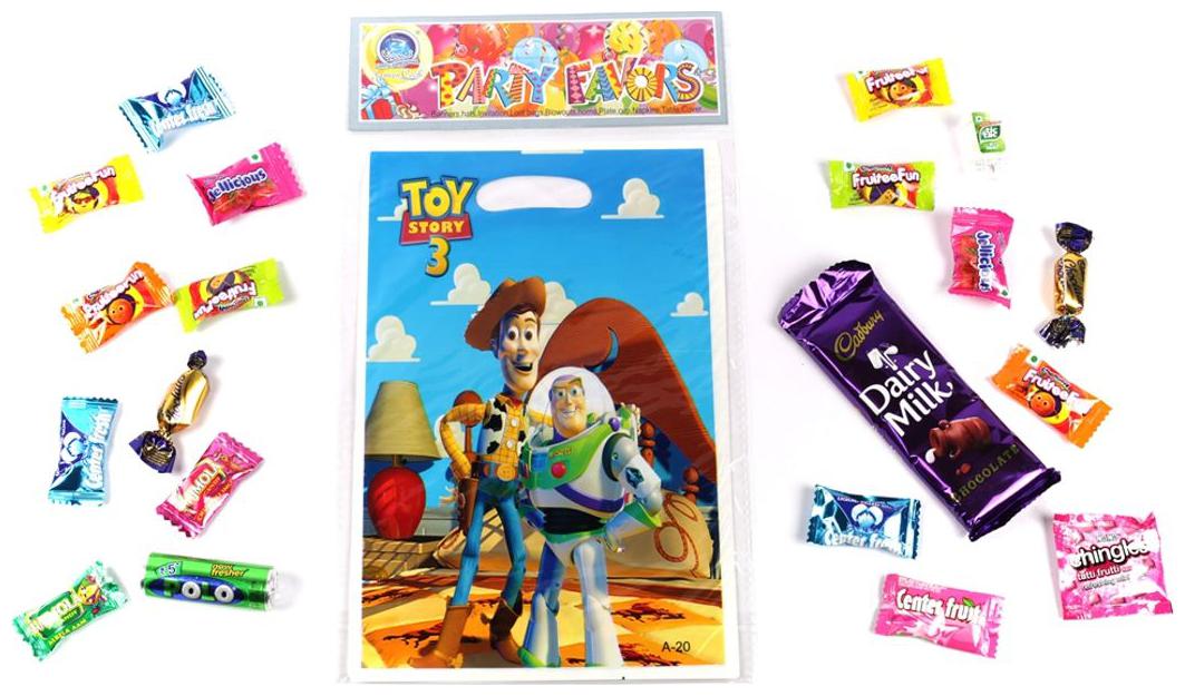 

Funcart Toy Story Theme theme loot bag (6 pcs pack)