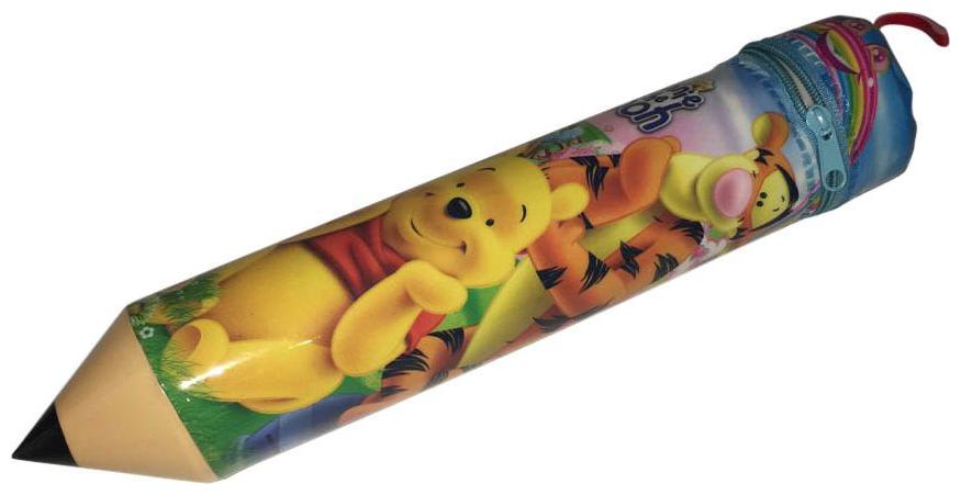 

Funcart Winnie the Pooh Pencil shaped Soft PVC Pencil zipper Case