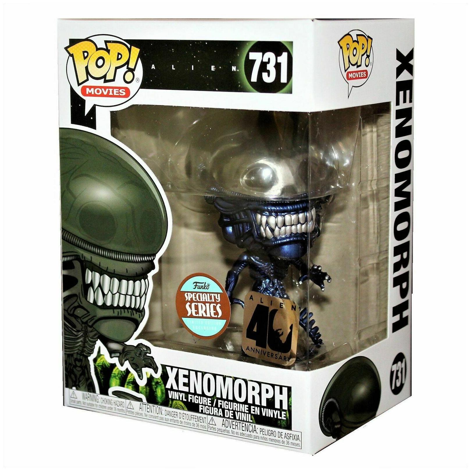 Vinyl Xenomorph Blue Metallic 40th Anniversary Specialty Series Exclusive Pop