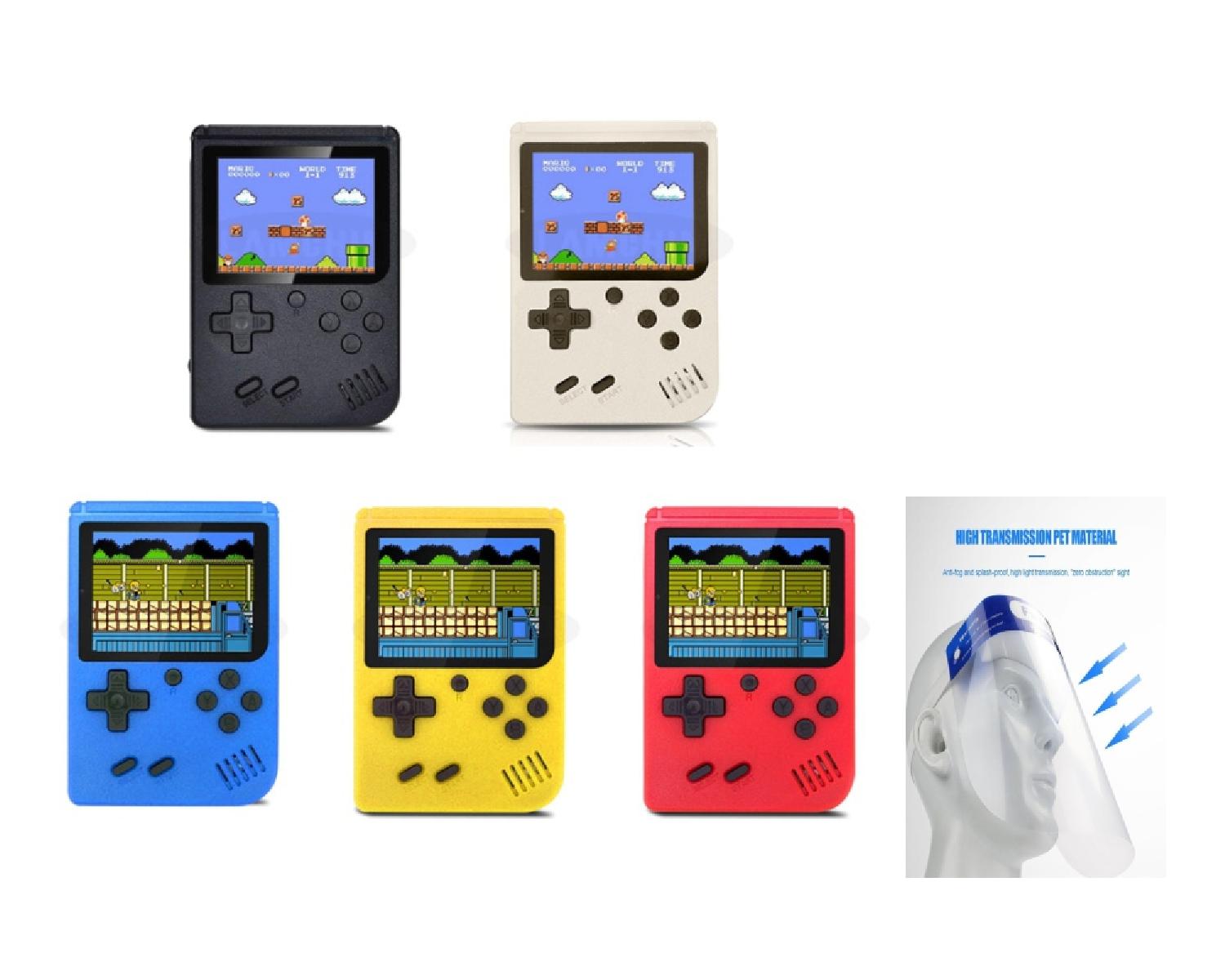 

G Gapfill Sup Classic 400-In-1 Digital Game Console Port Video Game Handheld Console With Usb Rechargeable Console Best Toy Gift For Kids With Free Face Sheild