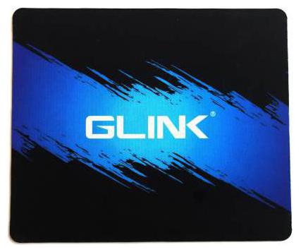 

gaming mouse pad 20 x 24 cm blue black color