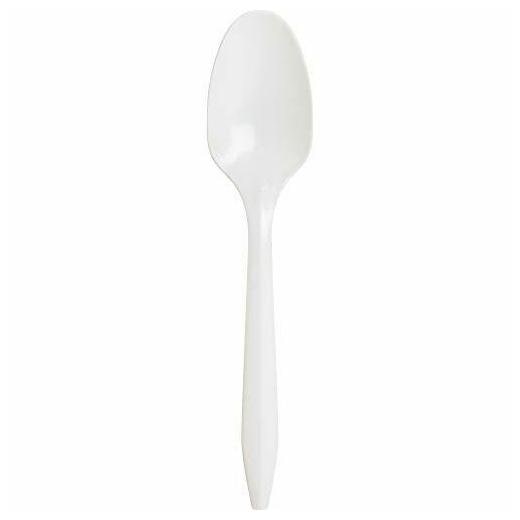 

Genuine Joe GJO20002 Polypropylene Medium-Weight Spoon White (Carton of 1000)