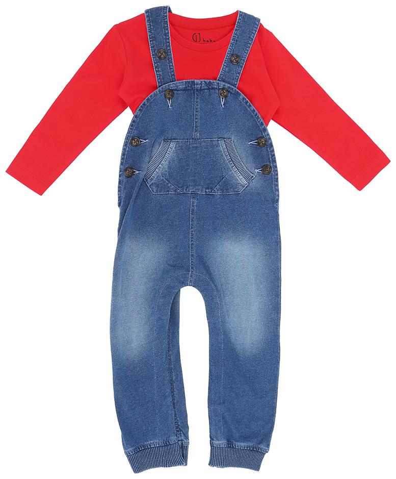 

Gini Jony Baby Boy Blue Dungaree