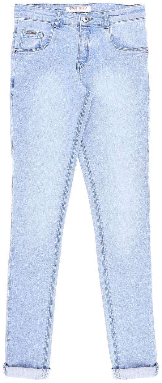 

Gini Jony Baby girl Cotton Solid Jeans - Blue