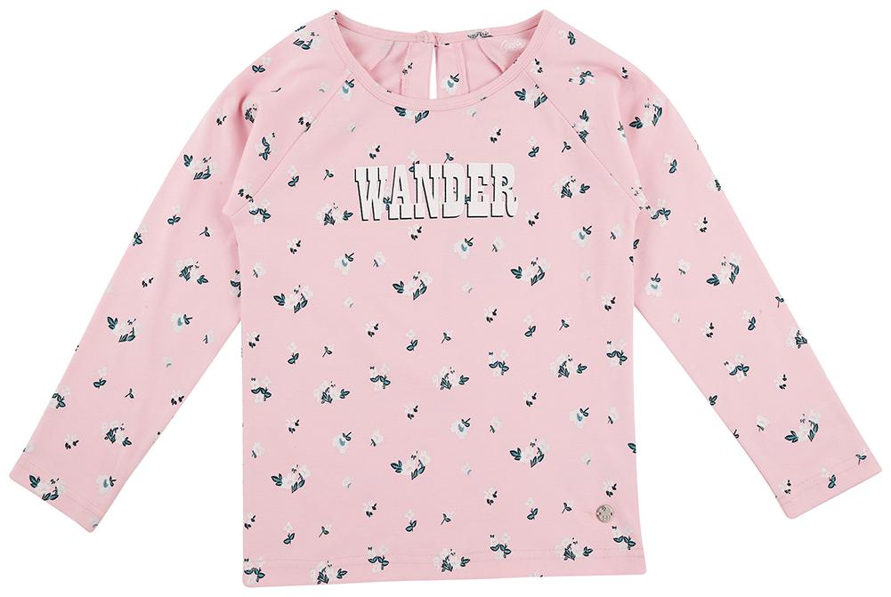 

Gini Jony Cotton Printed T shirt for Baby Girl - Pink
