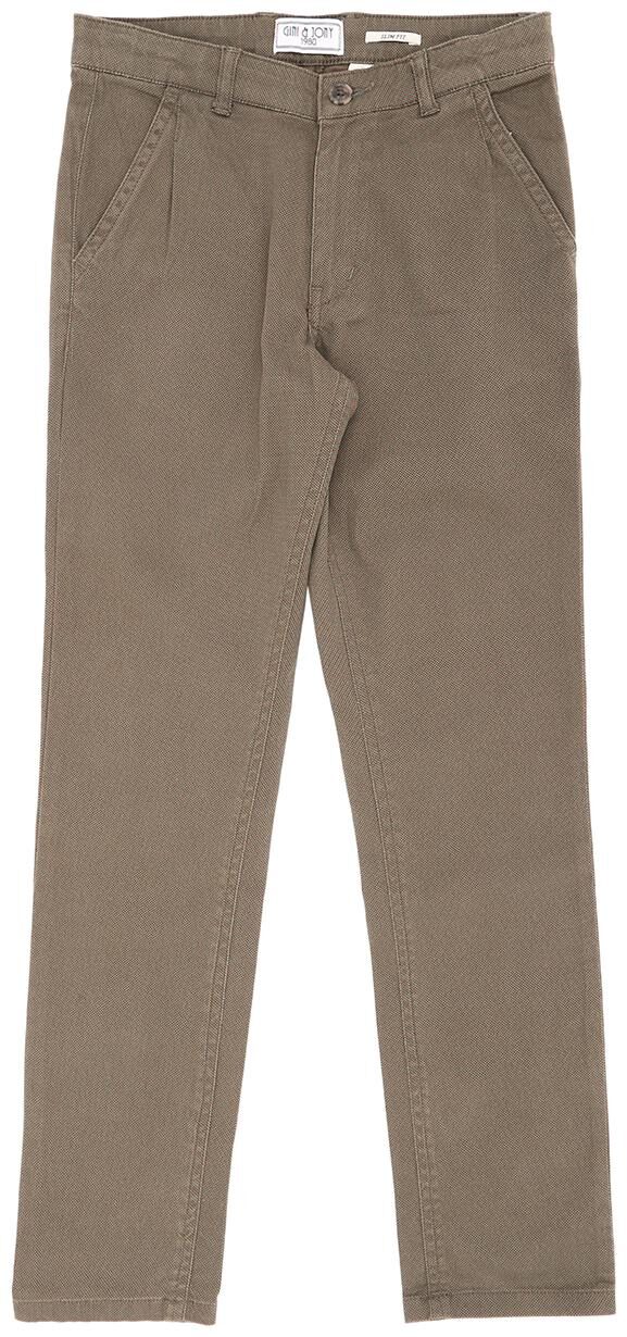 

Gini Jony Baby boy Cotton Solid Trousers - Green