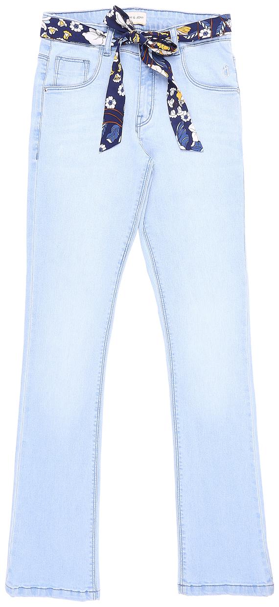 

Gini Jony Baby girl Cotton Solid Jeans - Blue