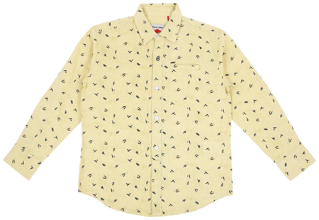 

Gini Jony Cotton Printed Shirt for Baby Boy - Yellow