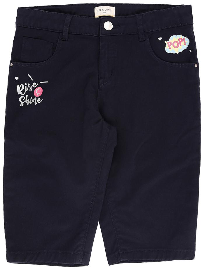 

Gini Jony Baby girl Cotton Printed Shorts - Blue