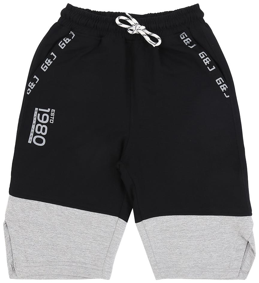 

Gini Jony Baby boy Cotton Solid Shorts - Black
