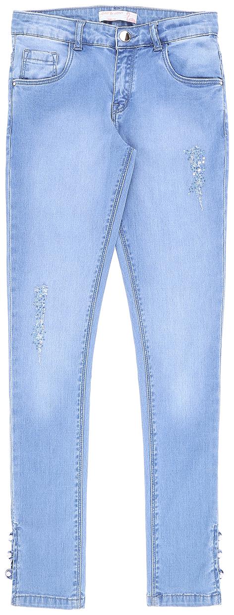 

Gini Jony Baby girl Cotton Solid Jeans - Blue