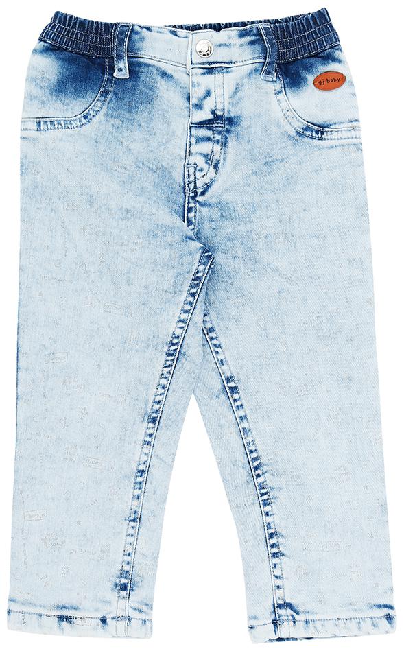 

Gini Jony Baby boy Cotton Printed Jeans - Blue
