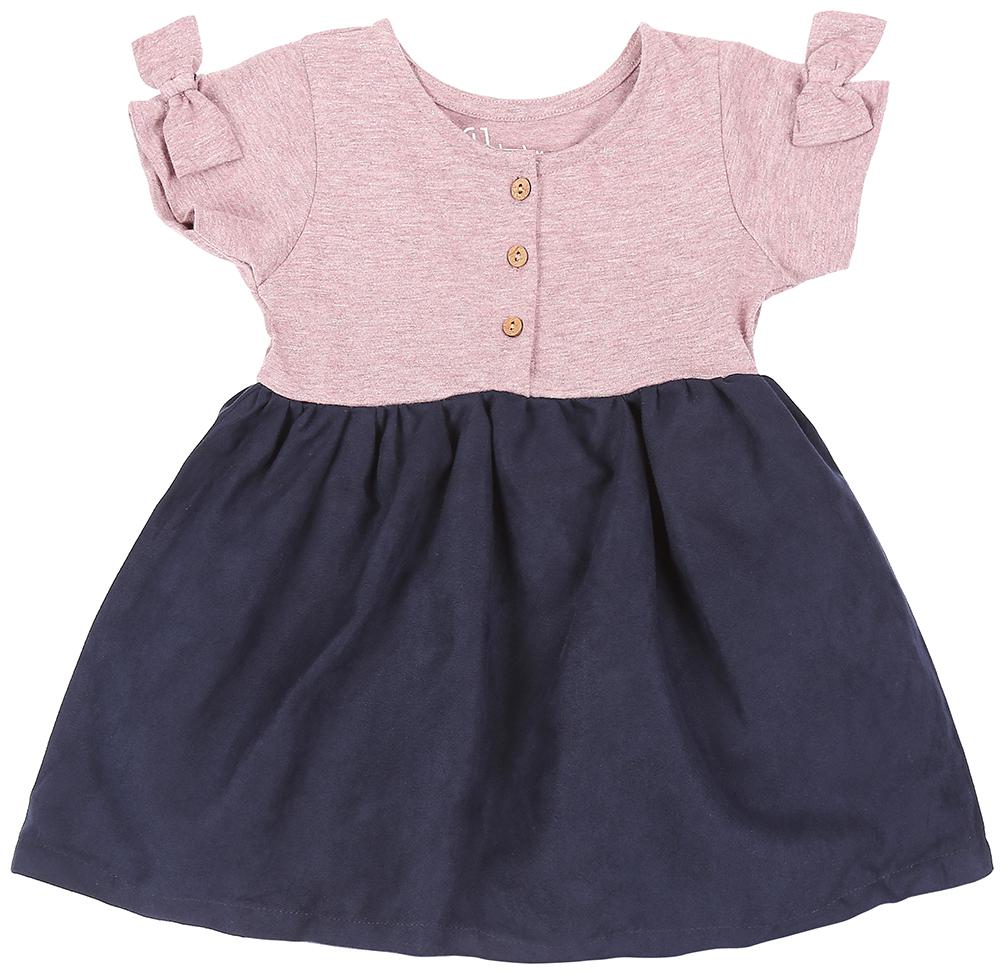 

Gini Jony Baby girl Polyester Solid Princess frock - Purple