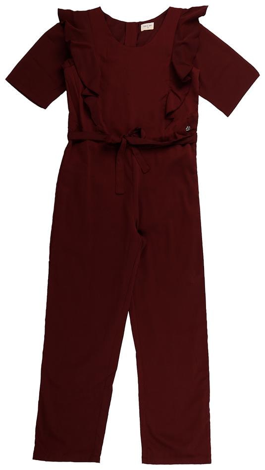 

Gini Jony Baby Girl Purple Dungaree