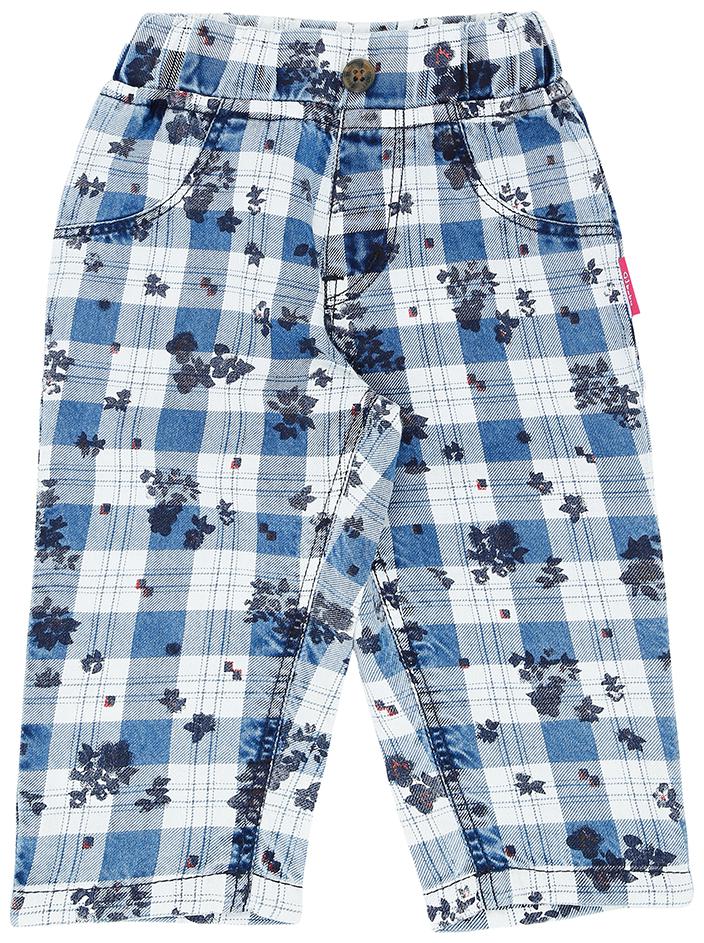 

Gini Jony Baby girl Cotton Printed Trousers - Blue