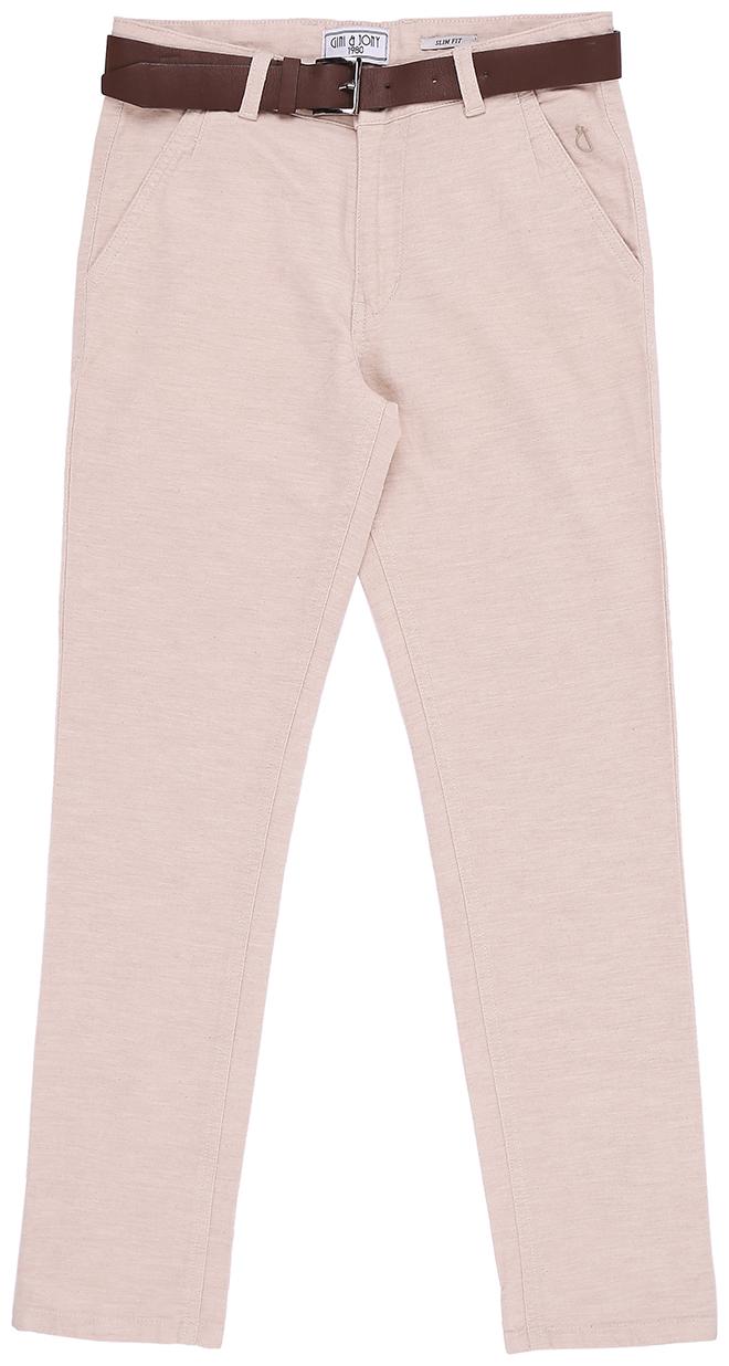 

Gini Jony Baby boy Cotton Solid Trousers - Beige