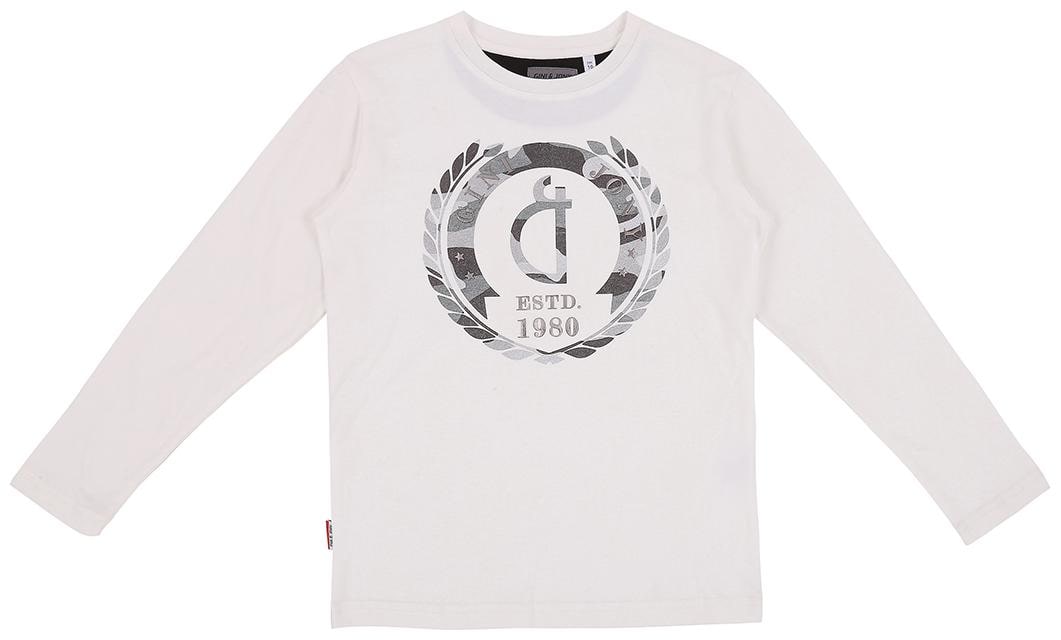 

Gini Jony Cotton Self design T shirt for Baby Boy - White