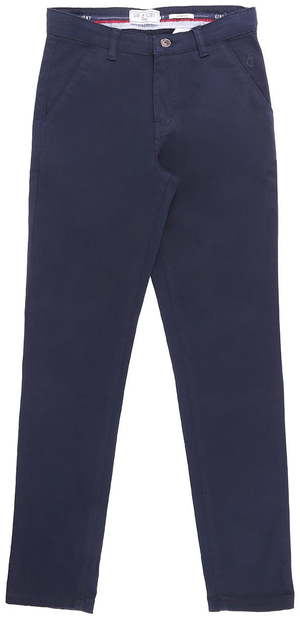 

Gini Jony Baby boy Cotton Solid Trousers - Blue