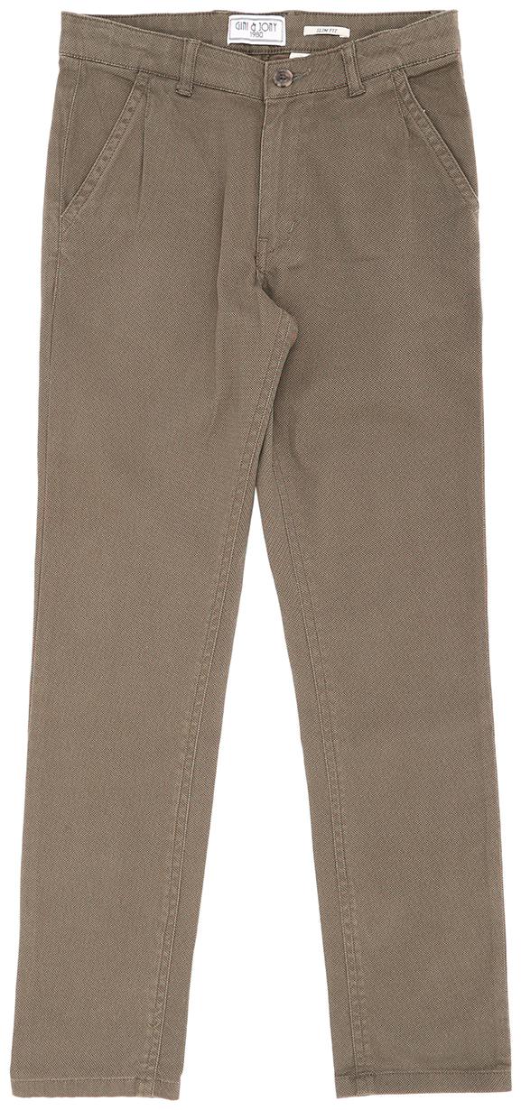 

Gini Jony Baby boy Cotton Solid Trousers - Green