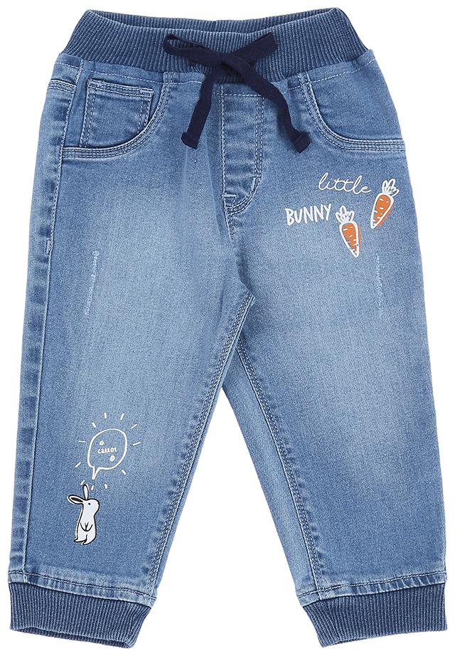 

Gini Jony Baby girl Cotton Solid Jeans - Blue