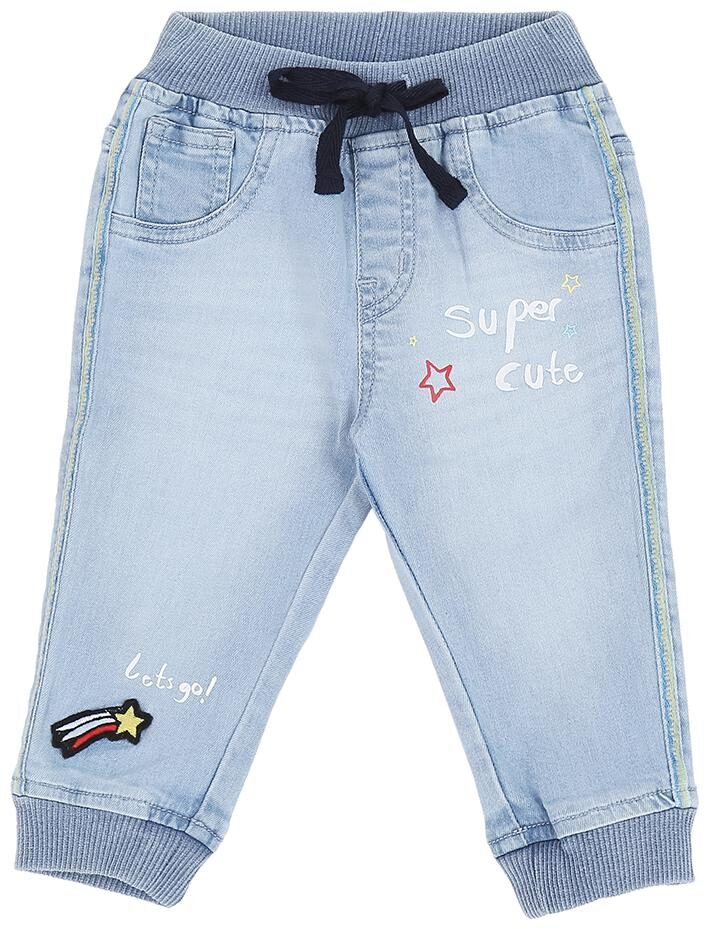 

Gini Jony Baby boy Cotton Solid Jeans - Blue