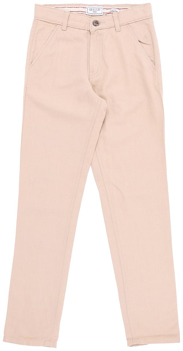 

Gini Jony Baby boy Cotton Solid Trousers - Beige