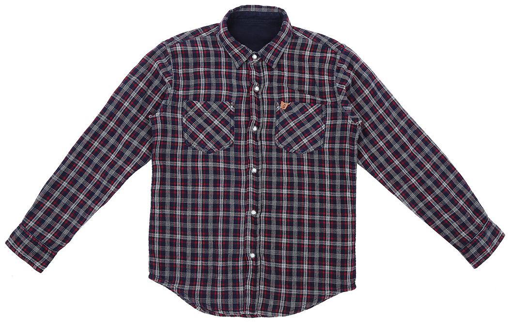 

Gini Jony Cotton Checked Shirt for Baby Boy - Blue