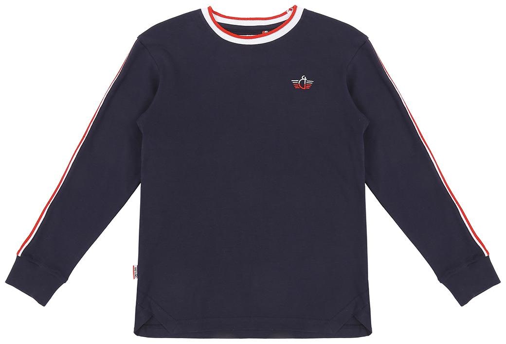 

Gini Jony Cotton Solid T shirt for Baby Boy - Blue