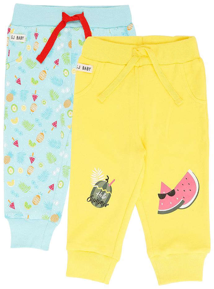 

Gini Jony Baby boy Cotton Solid Trousers - Yellow