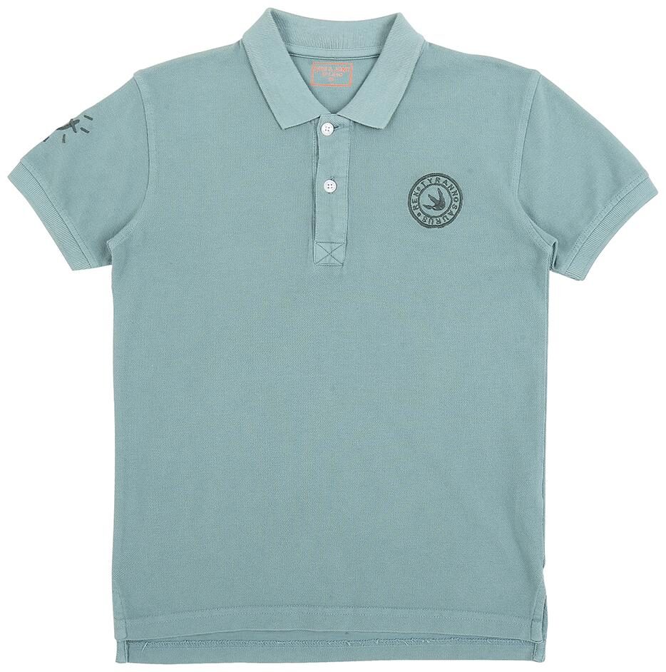

Gini Jony Boy Cotton Solid T-shirt - Green