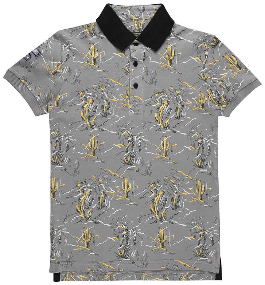 

Gini Jony Boy Cotton Printed T-shirt - Grey