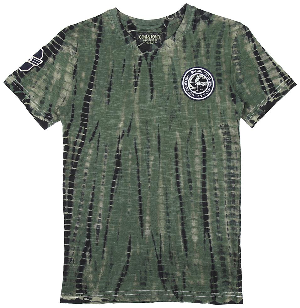 

Gini Jony Boy Cotton Solid T-shirt - Green