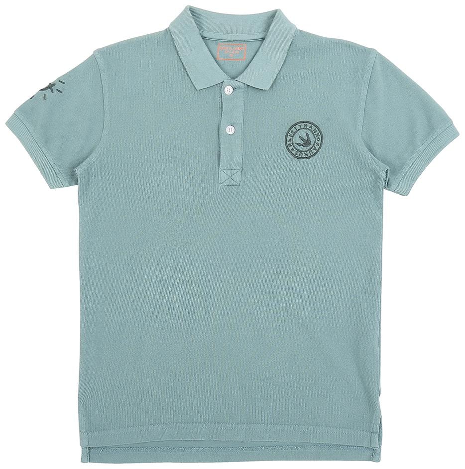 

Gini Jony Boy Cotton Solid T-shirt - Green