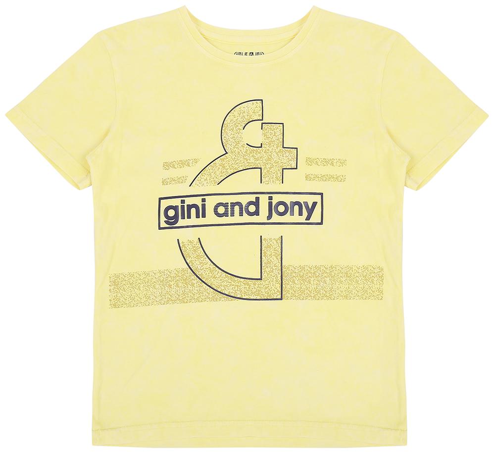 

Gini Jony Boys Yellow T-Shirt