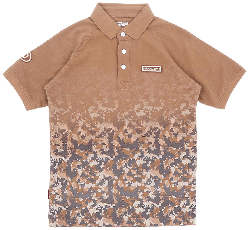 

Gini Jony Boys Brown T-Shirt
