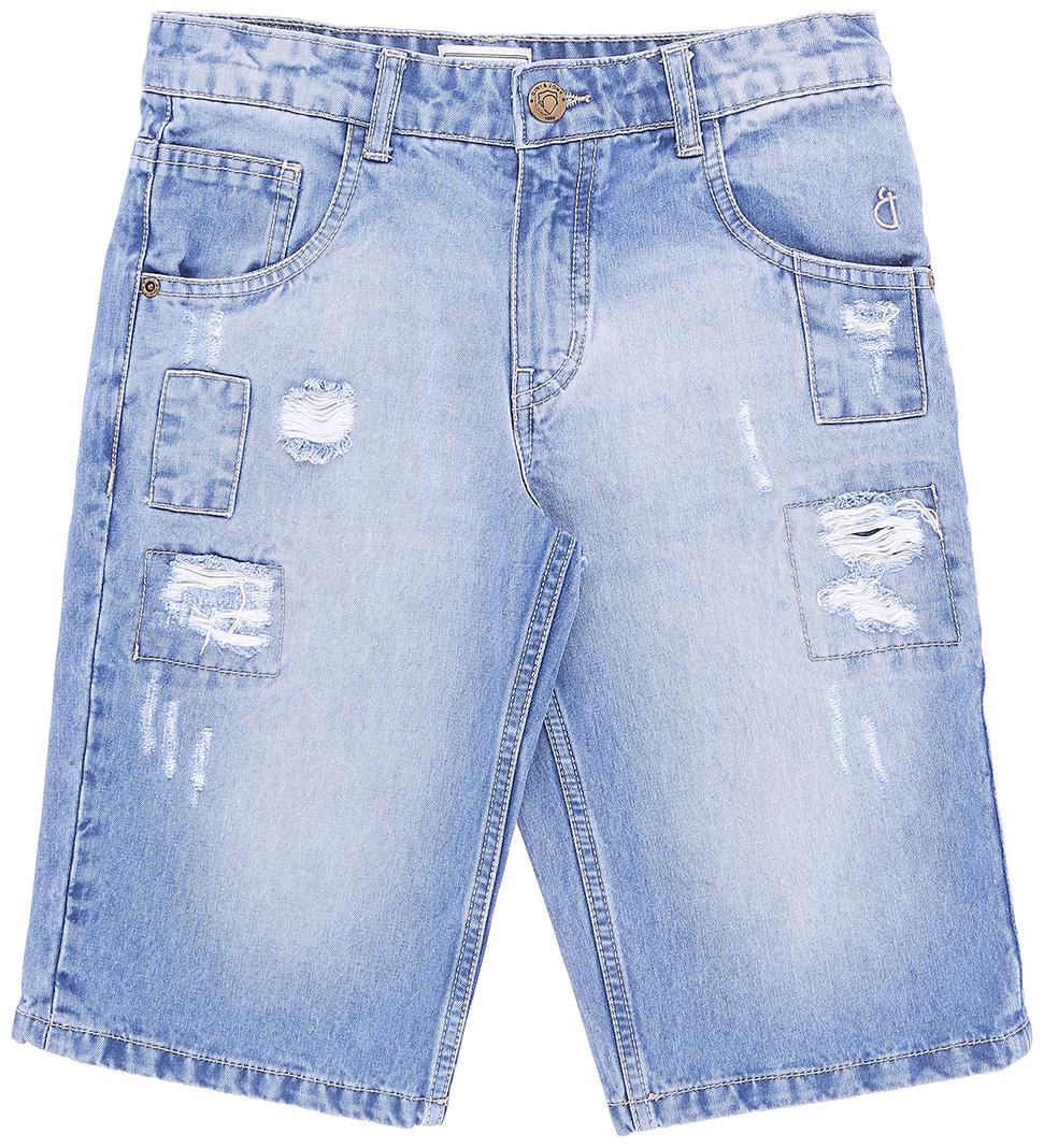 

Gini Jony Boy Solid Shorts - Blue