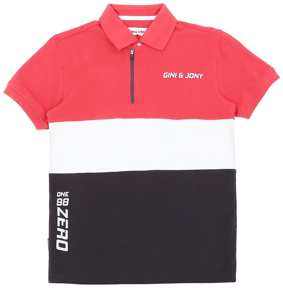 

Gini Jony Boys Red T-Shirt
