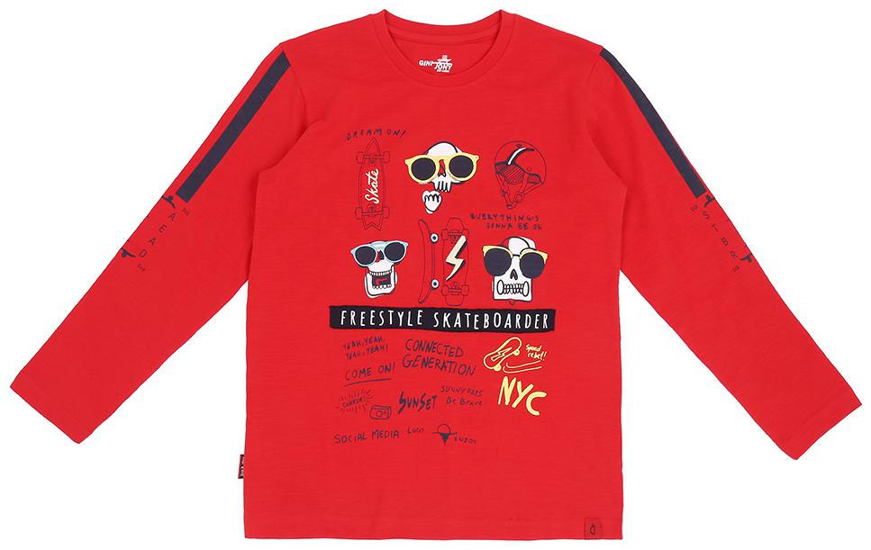 

Gini Jony Boys Red T-Shirt