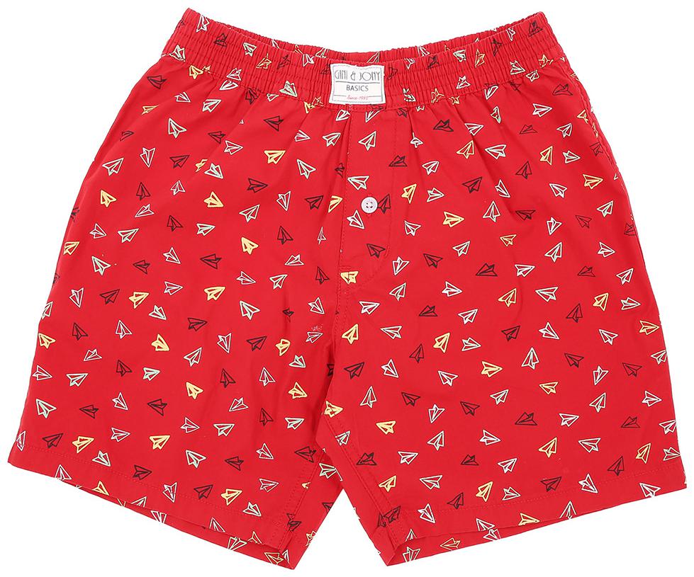 

Gini Jony Boy Printed Shorts - Red