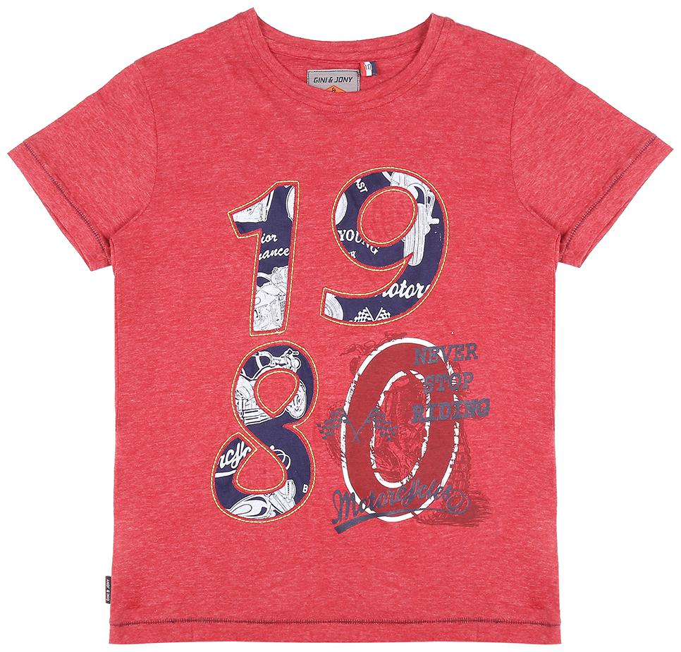 

Gini Jony Boys Red T-Shirt