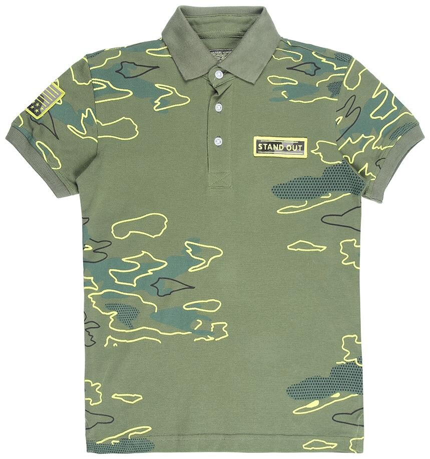 

Gini Jony Boy Cotton Solid T-shirt - Green