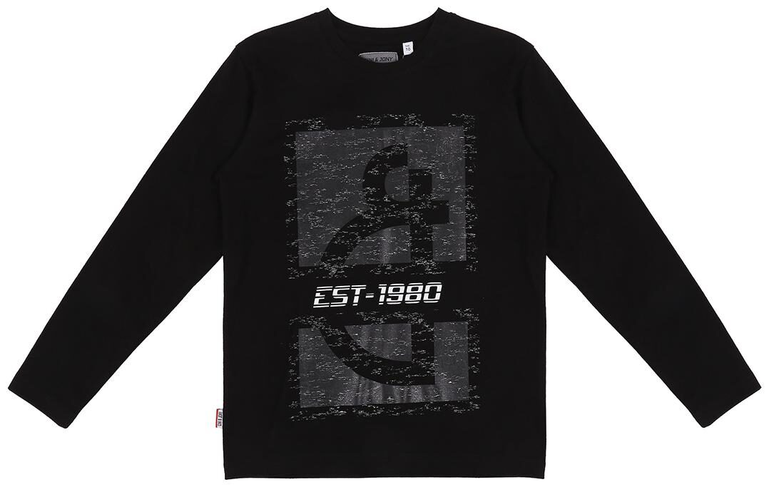 

Gini Jony Boys Black T-Shirt