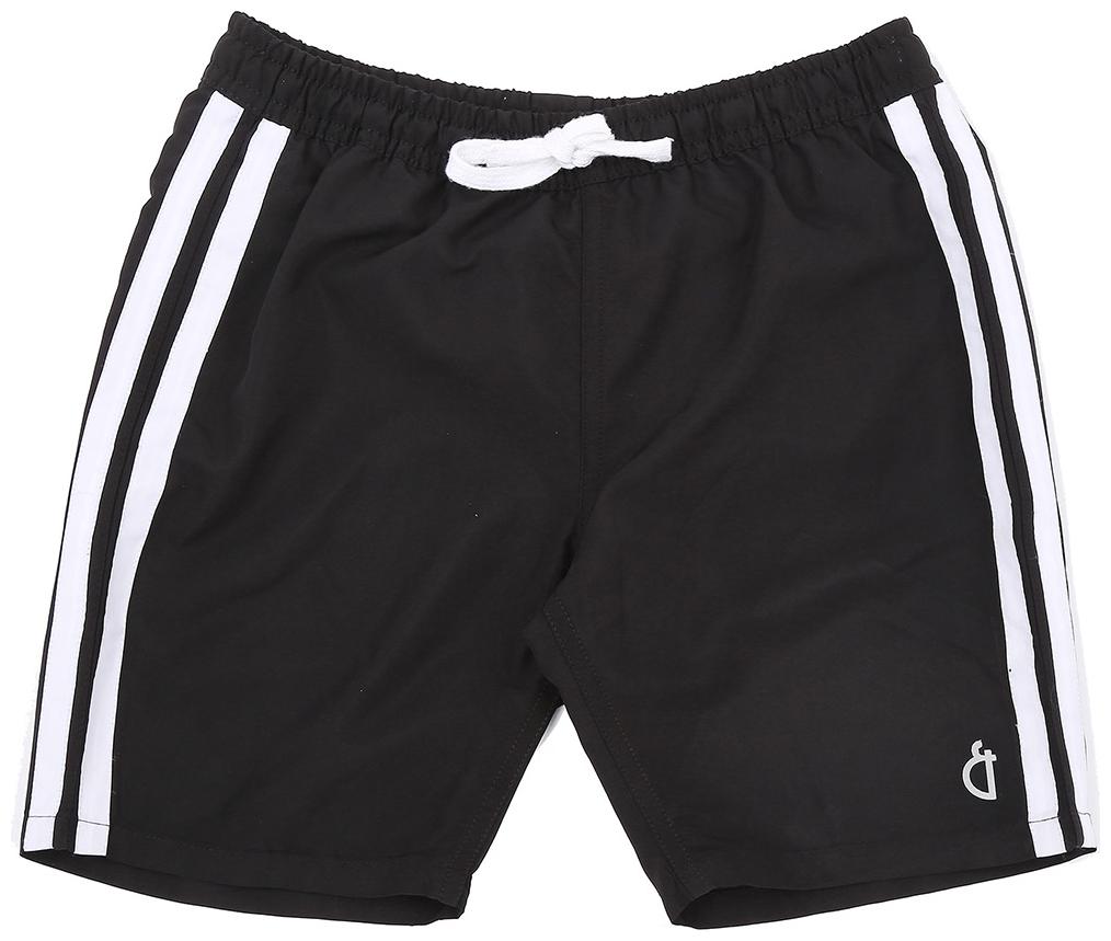 

Gini Jony Boy Solid Shorts - Black