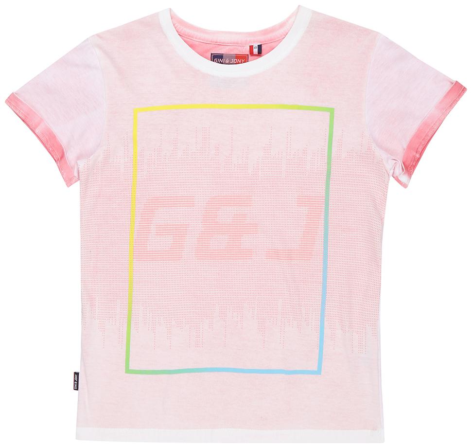 

Gini Jony Boy Cotton Solid T-shirt - Red