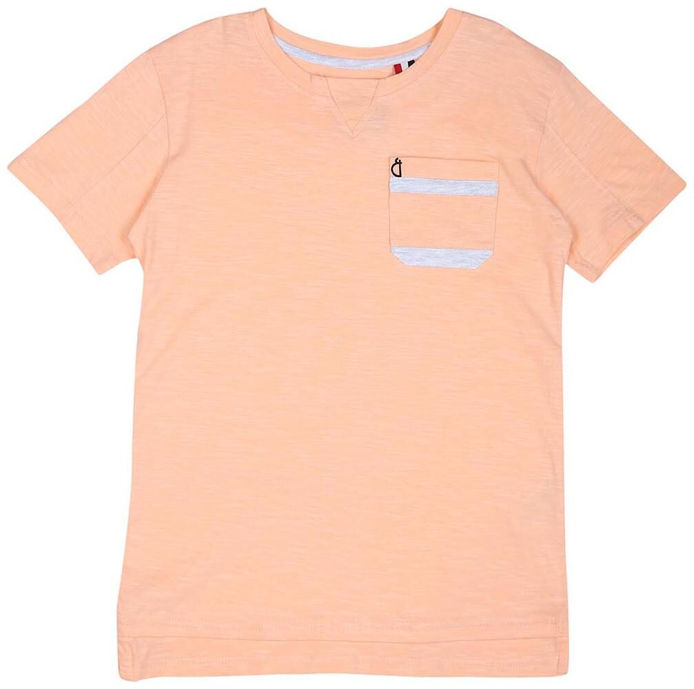 

Gini Jony Boy Cotton Solid T-shirt - Yellow
