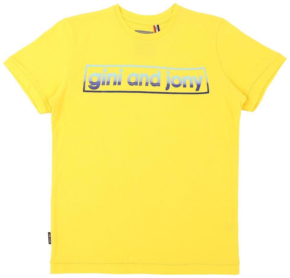 

Gini Jony Boys Yellow T-Shirt