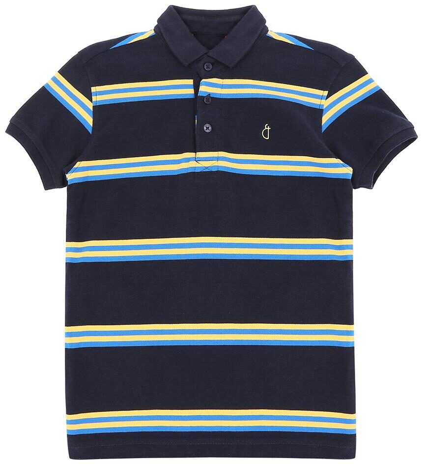 

Gini Jony Boy Cotton blend Printed T-shirt - Blue