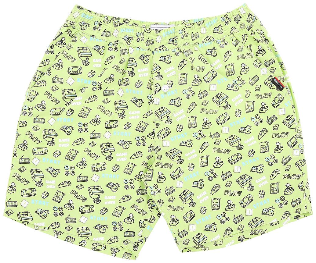 

Gini Jony Boy Printed Shorts - Green