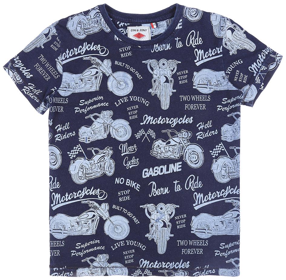 

Gini Jony Boys Blue T-Shirt